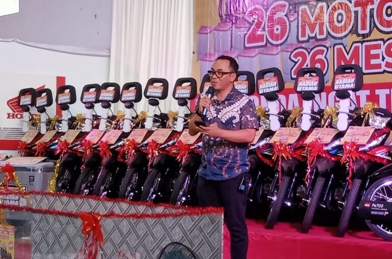 Tridjaya Motor Gelar Gebyar Hadiah Akbar 2026, Bagikan 26 Motor Honda Gratis