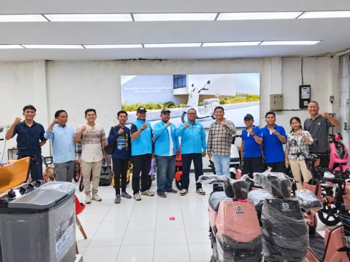 GOKAR dan trijadya Group Bahas Kredit Motor Honda Motor listrik Hingga Handphone Untuk Driver